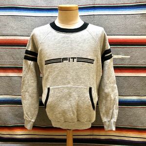 80’s Made in USA FIT ポケット スウェット 検索:古着 アメカジ ビンテージ 80年代