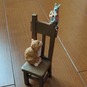 猫とネズミ インテリア小物雑貨 置物 オブジェ
