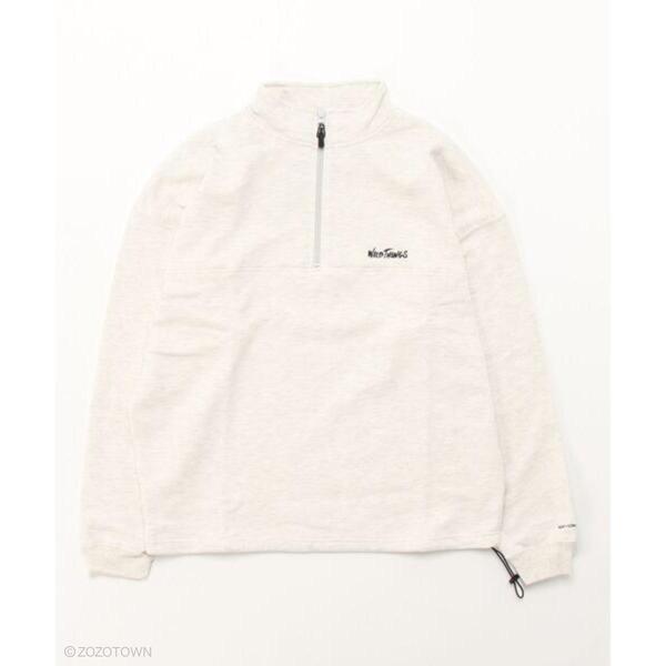WEB限定WILDTHINGS×FREAK'S STORE/ワイルドシングス別注ビッグシルエットハーフジッププルオーバースウェット