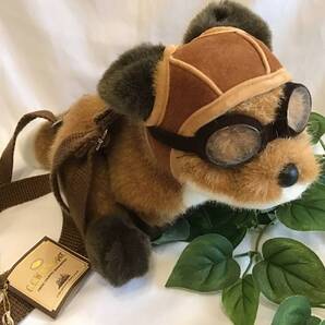 新品 キツネ ショルダーバッグ CROSS COUNTRY WINDHOPPER セキグチ ウインド・ホッパー sekiguchi ぬいぐるみ 昭和レトロ C.C. 鞄 動物