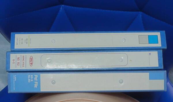 【送料込】 リングファイル B5 幅35mm 3個