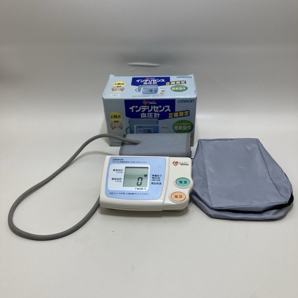 オムロン血圧計 インテリセンス HEM-737 OMRONデジタル自動血圧計 通電確認済み★K3041E1