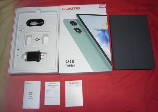 OUKITEL OT8 Android13タブレット 11インチ 30GB RAM 256GB ROM 8800mAh 大容量バッテリー 4GデュアルSIMカード GPS UFS2.2 急速充電PD18W
