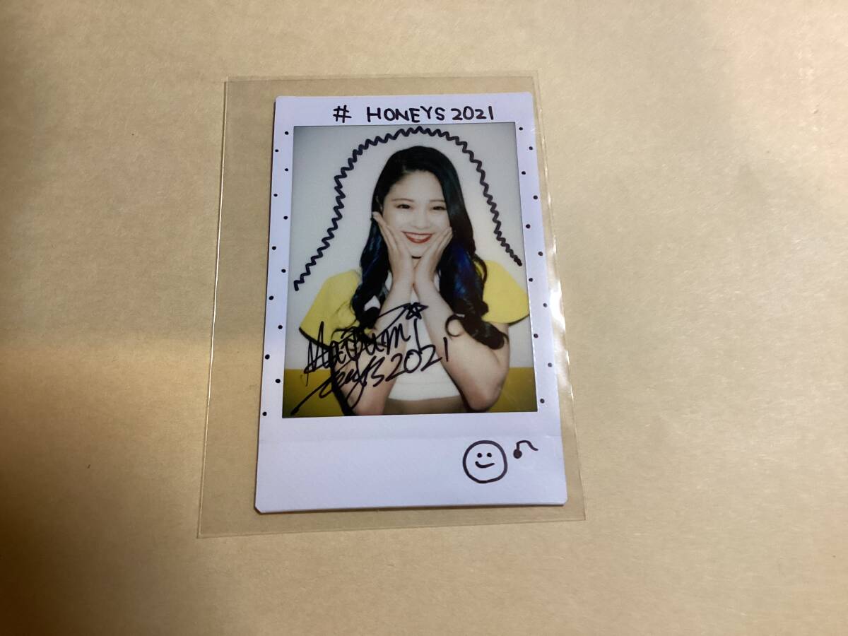 BBM 2021 チアリーダーカード華 宮川麻衣子さんチェキカード