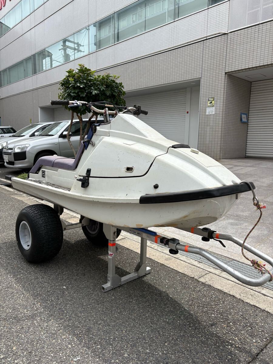 Yahoo!オークション -「カワサキx2」(水上オートバイ) (船体)の Yahoo!オークション -「カワサキx2」(水上オートバイ) (船体)の