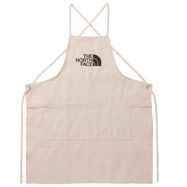 THE NORTH FACE TNF Logo Apron NORTH NK ザノースフェイス TNFロゴエプロン ユニセックス ナチュラル×ブラック