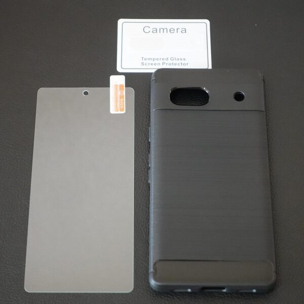 【3点フルセット】Pixel 7a 薄型ケース+画面ガラスフィルム+カメラガラスフィルム ケース 画面保護ガラス レンズ保護 ピクセル 7a