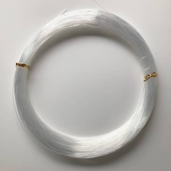 H50号 新入荷 ナイロンリーダー ハード50号 100m x 1個 複数購入は(同梱は合計160号迄)質問欄よりご注文願います。