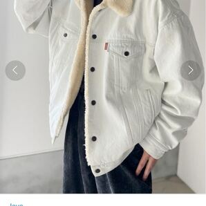 新品未使用!定価8999円!Java デニムボアジャケット L/リーバイス LEVI'S シルバータブ silvertab