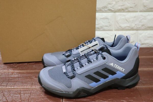新品 28㎝ adidas アディダス Terrex AX3 メンズ トレイルシューズ アウトドアシューズ ハイキング ライトパープル