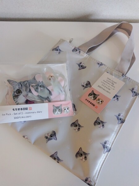 もちまる日記 ランチバッグ 保冷剤セット THREEPPY スリーピー DAISO ダイソー