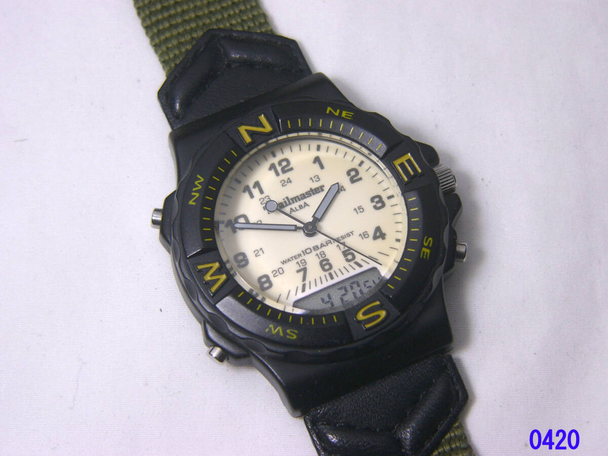 【電池交換済み】 SEIKO デジアナ クオーツ アナデジ degital 電池交換済み】 SEIKO デジアナ クオーツ アナデジ degital