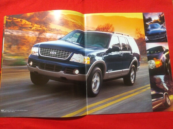 送料無料【フォード エクスプローラー】カタログ 2001年8月 1FMEU74/1FMWU74 Ford EXPLORER SUV 4WD