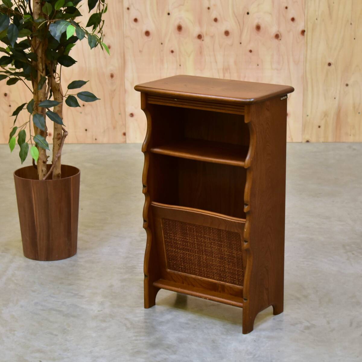 カリモクスリッパラック 6段/4段 玄関収納家具 （ 下駄箱