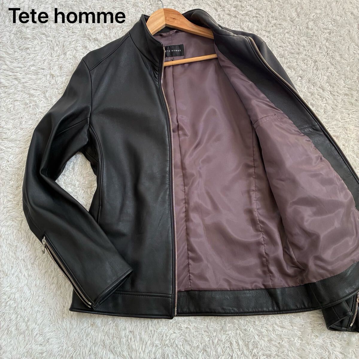 Yahoo!オークション -「テットオム レザー ジャケット」の落札 Yahoo!オークション -「テットオム レザー ジャケット」の落札