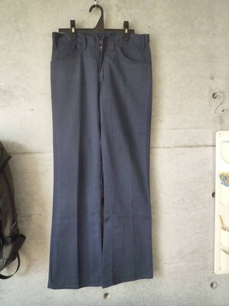 【レア!】60s~70s BIGE リーバイス Levi's STA-PREST スタプレ スラックス ヴィンテージ ブーツカット フレア ベルボトム 80s 517 646