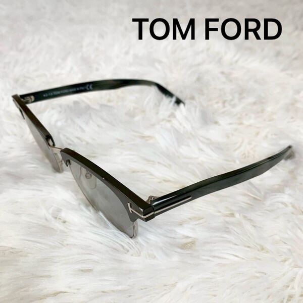 TOM FORD Laurent-02 TF623 09V トムフォード メガネ サングラス アイウェア ハーフリム