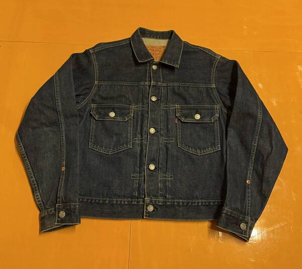 90s リーバイス LEVI'S 507 ビンテージ レプリカ デニム トラッカー ジャケット 38 復刻 セカンド ジージャン 90年代 日本製