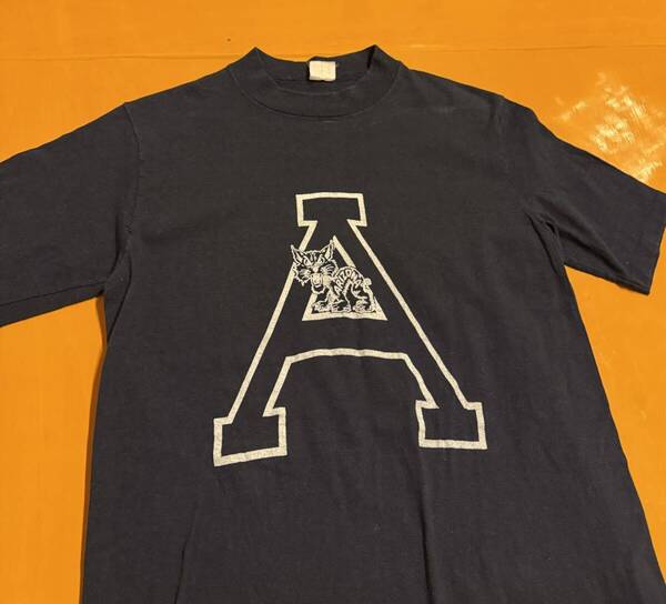 90s Arizona Wildcats College T-shirt black 古着