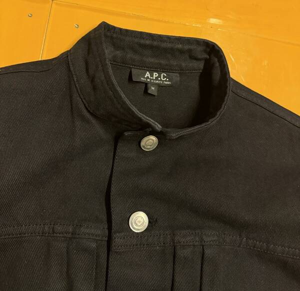 A.P.C. 2ndタイプ ブラックデニム ベスト BLK size M