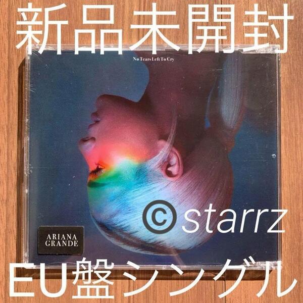 Ariana Grande アリアナ・グランデ No tears left to cry EU盤シングル 新品未開封