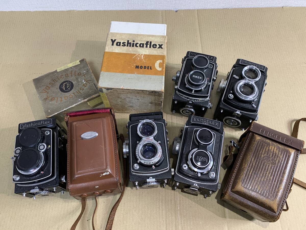 Yahoo!オークション -「プリモフレックス」(二眼レフ) (フィルム Yahoo!オークション -「プリモフレックス」(二眼レフ) (フィルム