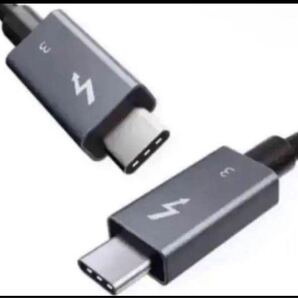 USB Type C Thunderbolt 3 ケーブル 超高速 0.7m