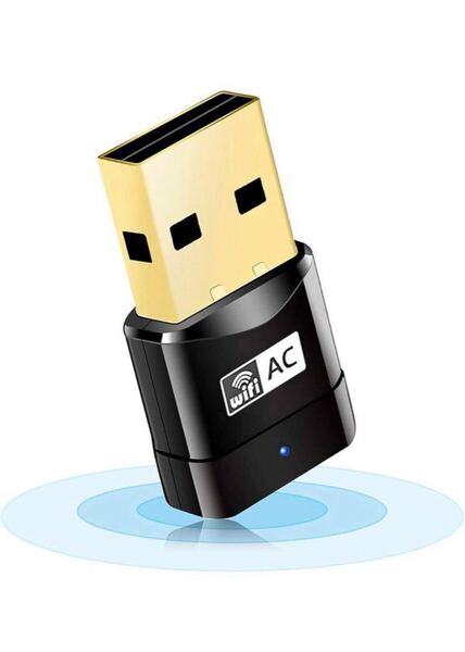 WiFi 無線LAN 子機 600Mbps WiFi USB アダプタ 2.4G