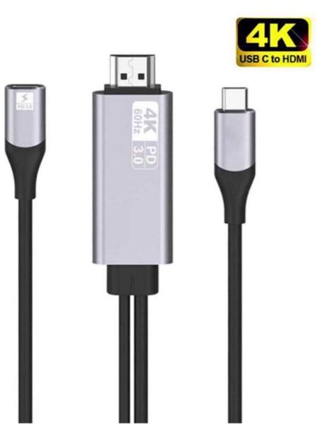 USB Type C to HDMI変換ケーブル