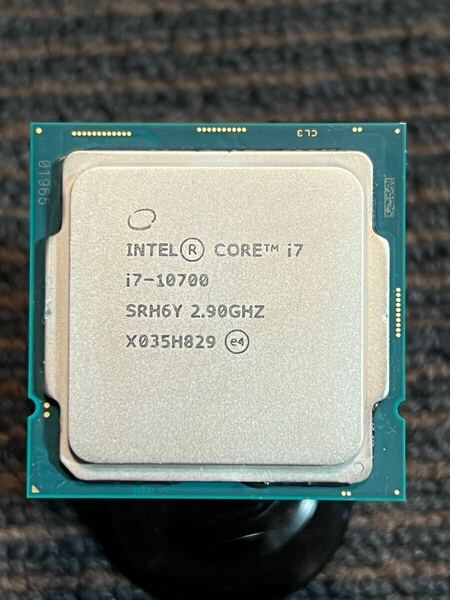Intel Core i7 10700 動作確認済 0426-02