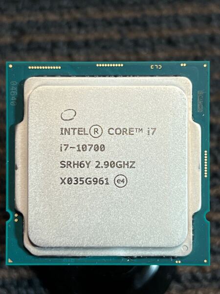 Intel Core i7 10700 動作確認済 0426-04
