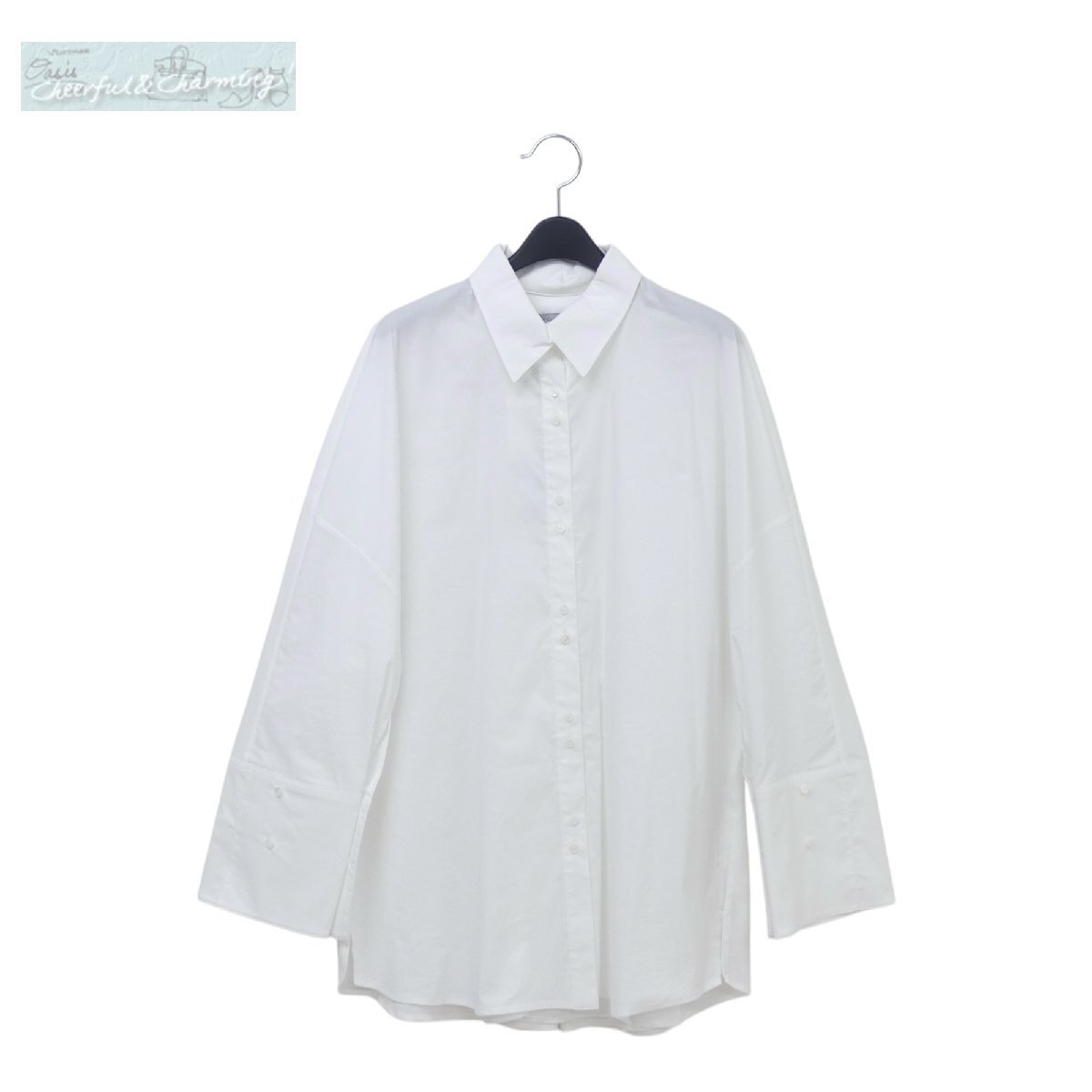 YONFA フラッシータイブラウス white トップス