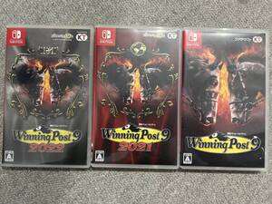 【中古】3点セット ニンテンドースイッチ ソフト ウイニングポスト9競馬 2021 2022 Nintendo Switch