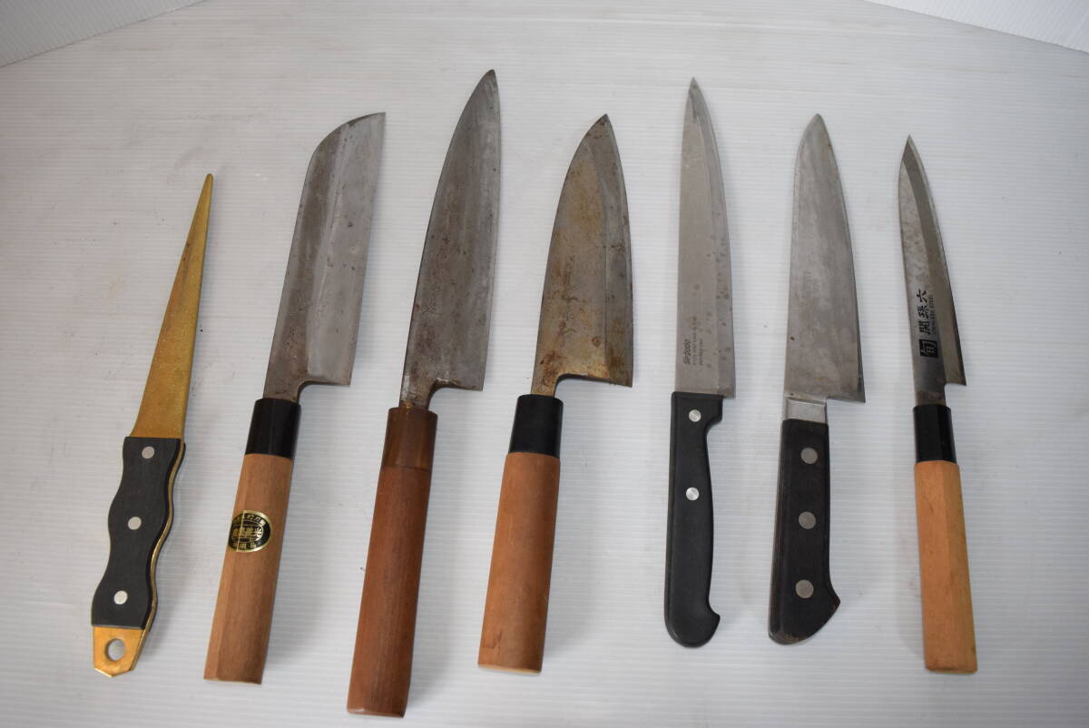 【新品・未使用】源兼光 牛刀 370mm 特製正鋼 定価17,000円 Yahoo!オークション -「兼光」(刃物) (調理器具)の落札相場