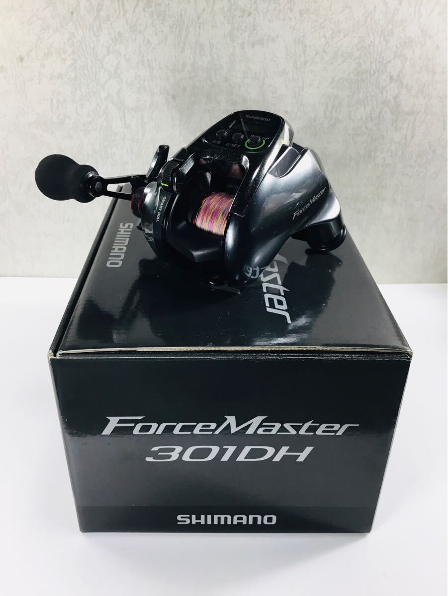シマノ フォースマスター 301DH SHIMANO 左ハンドル OH済