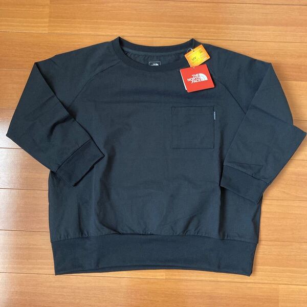 ノースフェイス リブ付き七分丈ポケットTシャツ