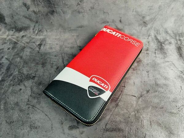 ドゥカティ長財布 Ducati Corse オリジナル グッズ 大容量
