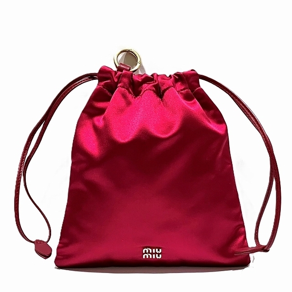 2025年最新】Yahoo!オークション -miumiu 巾着バッグの中古品 2025年最新】Yahoo!オークション -miumiu 巾着バッグの中古品