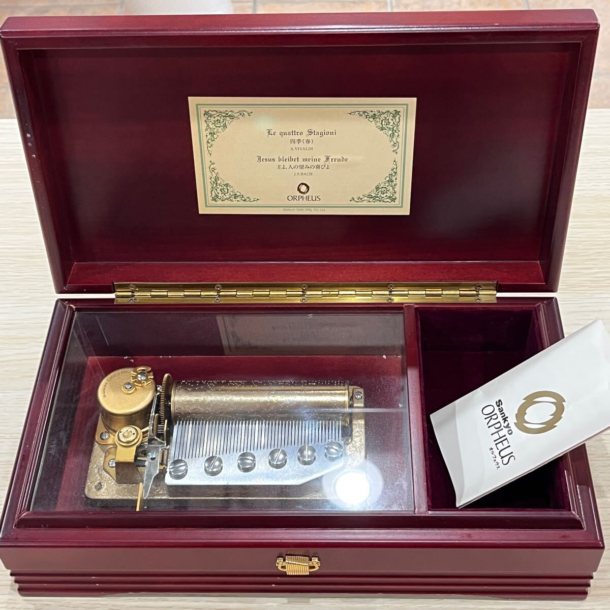Yahoo!オークション -「sankyo orpheus」(オルゴール