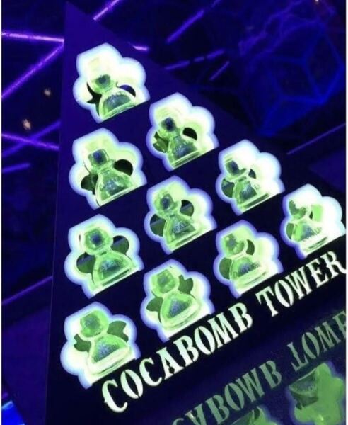 2台セット!コカレロタワー LEDコカボムタワーキャバクラ ホストCLUB