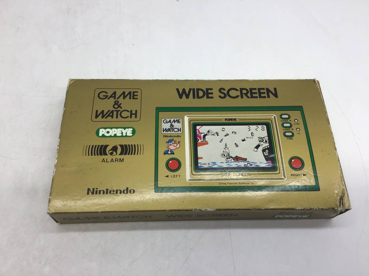 Nintendo Game & Watch Wide Screen Popeye Pp-23 Japan 1981