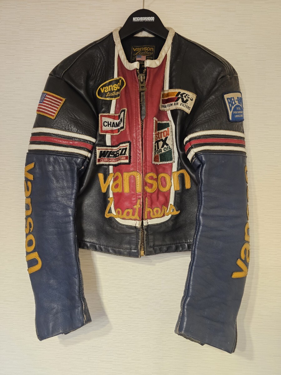 Yahoo!オークション -「(vanson バンソン) (star スター Yahoo!オークション -「(vanson バンソン) (star スター