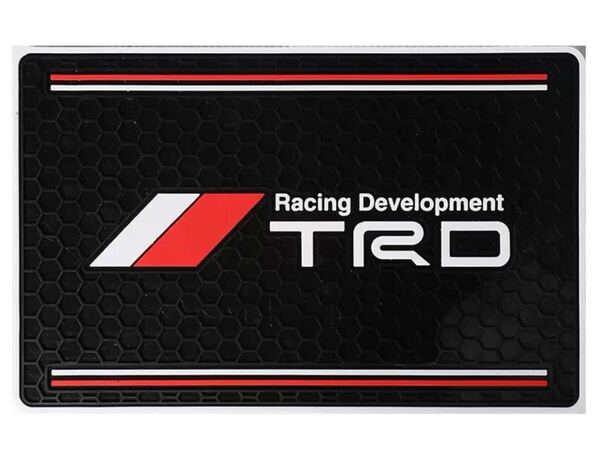 トヨタ TRD TOYOTA ダッシュボードマット 滑り止めマット ラバーマット ロゴ入りダッシュボードマットすべり止めです