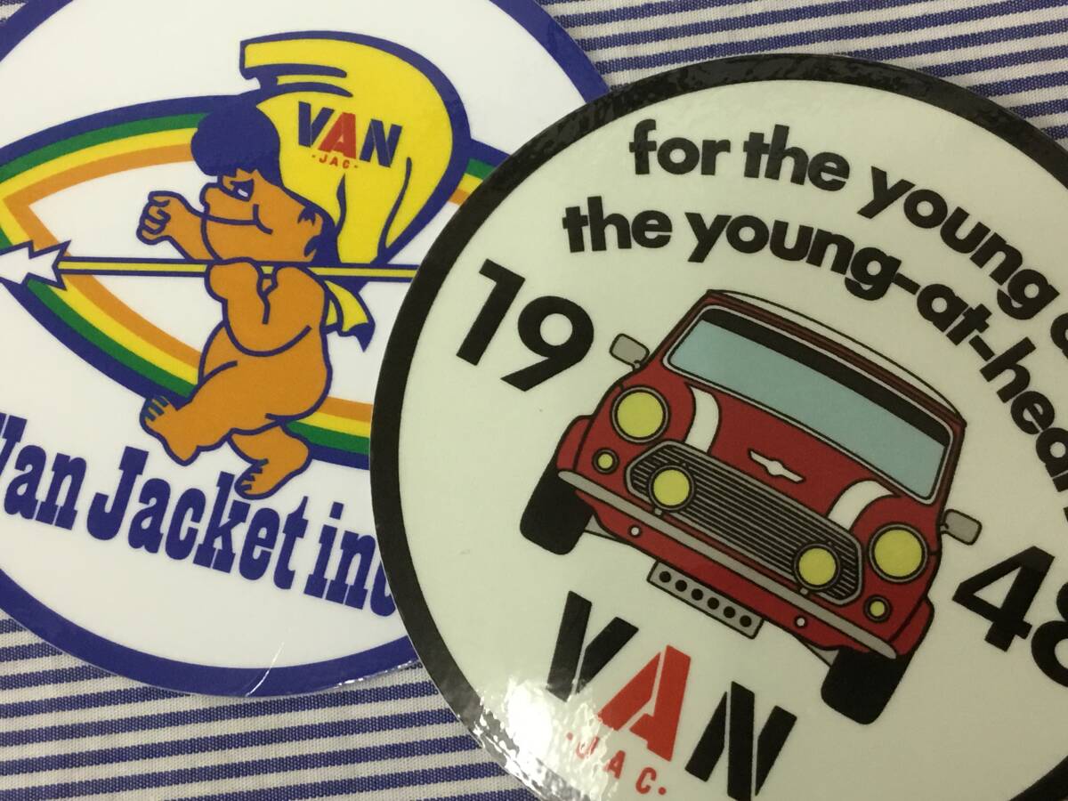 VAN Jacket Inc. オムニバスステッカー コレクション額装のモノ