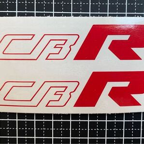 CBR400F 純正風 純正テール カッティング ステッカー 2枚セット 赤 レッド