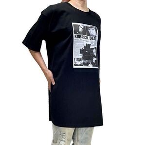 新品 キューブリック訃報 NEWS 新聞記事 時計じかけのオレンジ2001年宇宙の旅 シャイニング 映画監督 ビッグTシャツ オーバーサイズ4XL(5L)