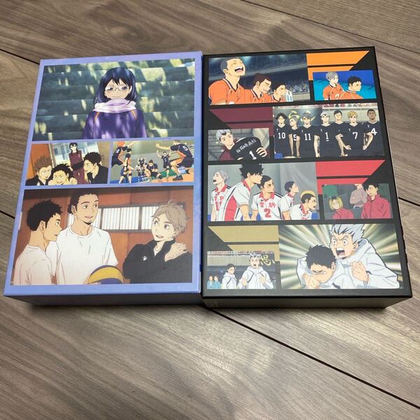 【Blu-ray】ハイキュー!!TO THE TOP 全巻セット Amazon特典の全巻収納ボックス 特典のブックレット、帯が付属