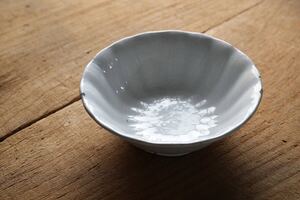 1700年代 ファイアンス 白錫釉輪花サラディエ 鉢 ボウル / 18世紀・南フランス / アンティーク 古道具 民陶 民藝 陶器 ムスティエ デルフト