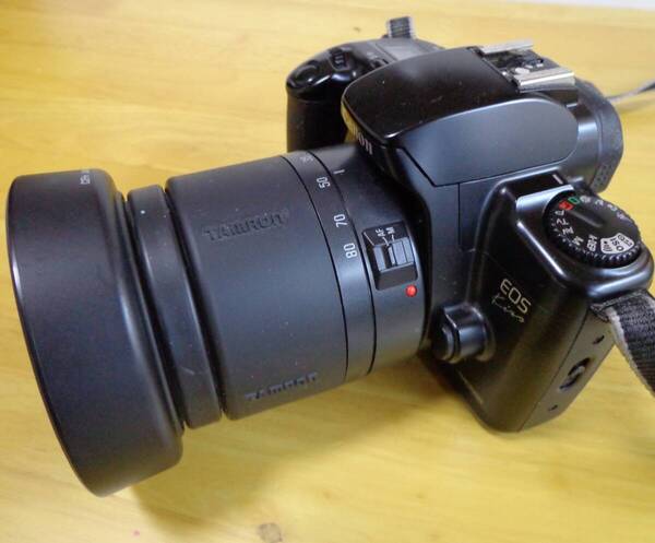 Canon EOSKiss PANORAMA一眼レフフイルムカメラ タムロンズームレンズ AF28-80mm