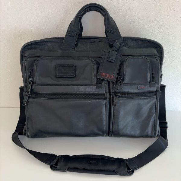 TUMI オールレザー 96114DH ブリーフケース/ビジネスバッグ